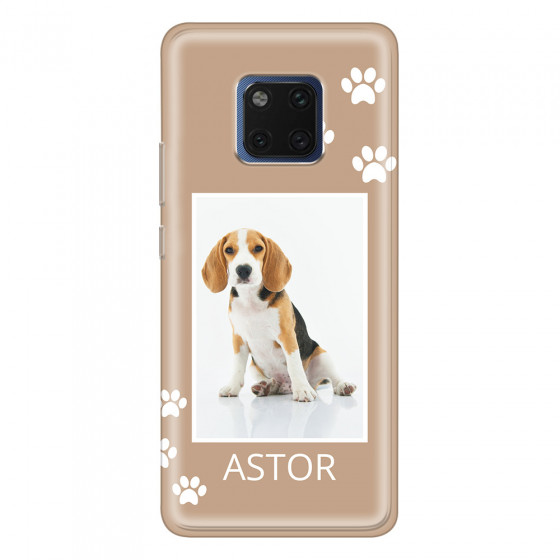 HUAWEI - Mate 20 Pro - Soft Clear Case - Puppy