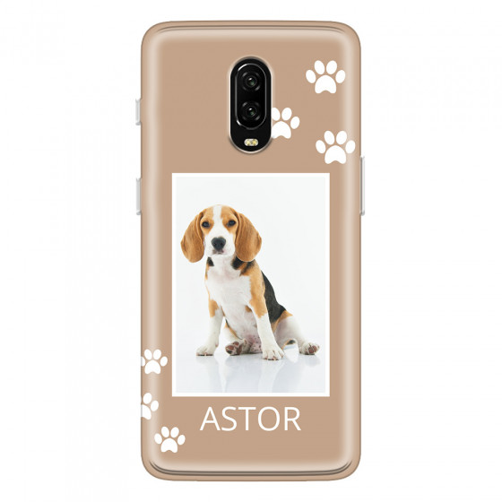 ONEPLUS - OnePlus 6T - Soft Clear Case - Puppy
