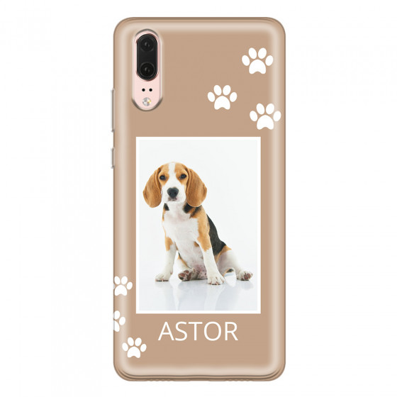 HUAWEI - P20 - Soft Clear Case - Puppy