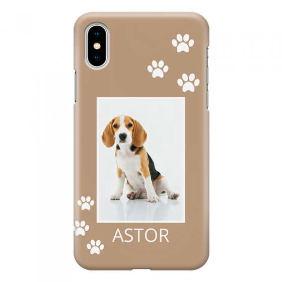 APPLE - iPhone X - 3D Snap Case - Puppy