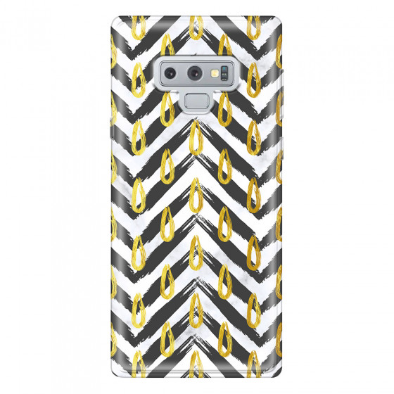 SAMSUNG - Galaxy Note 9 - Soft Clear Case - Exotic Waves