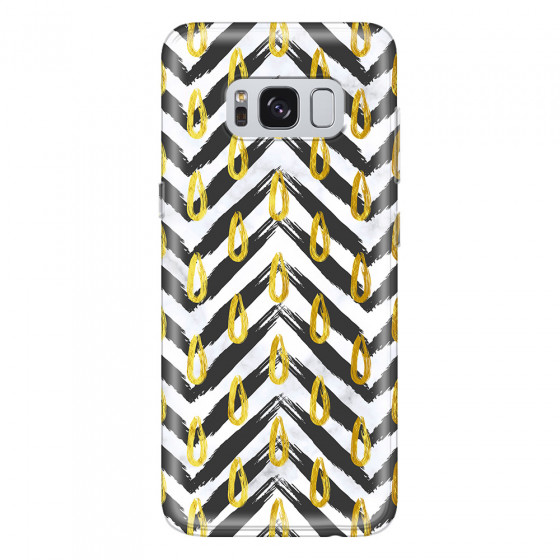 SAMSUNG - Galaxy S8 Plus - Soft Clear Case - Exotic Waves