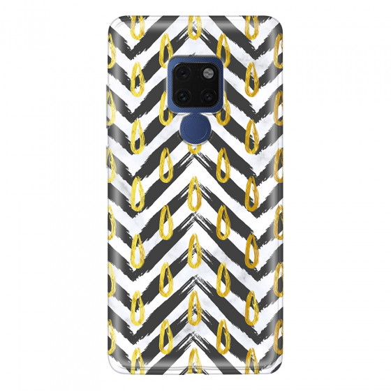 HUAWEI - Mate 20 - Soft Clear Case - Exotic Waves