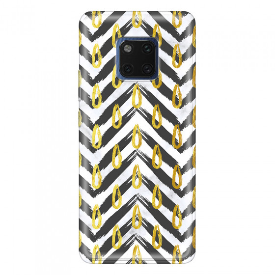 HUAWEI - Mate 20 Pro - Soft Clear Case - Exotic Waves