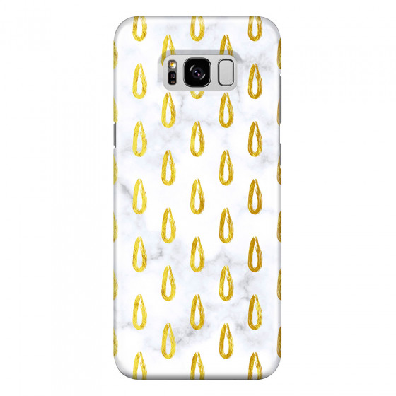 SAMSUNG - Galaxy S8 - 3D Snap Case - Marble Drops