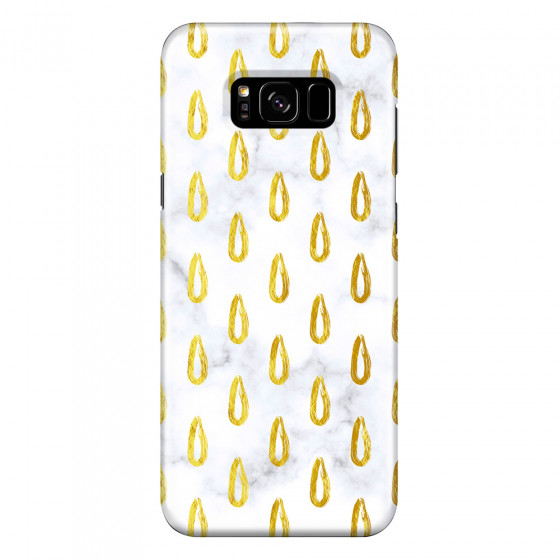 SAMSUNG - Galaxy S8 Plus - 3D Snap Case - Marble Drops