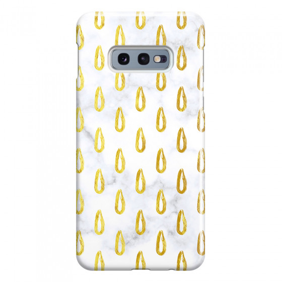 SAMSUNG - Galaxy S10e - 3D Snap Case - Marble Drops