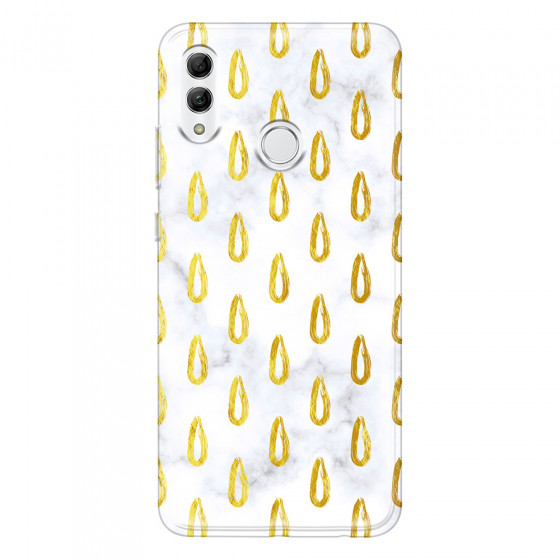 HONOR - Honor 10 Lite - Soft Clear Case - Marble Drops