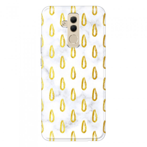 HUAWEI - Mate 20 Lite - Soft Clear Case - Marble Drops