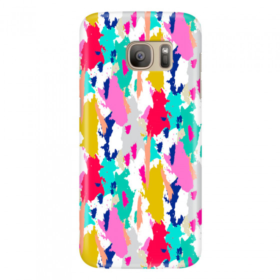 SAMSUNG - Galaxy S7 - 3D Snap Case - Paint Strokes