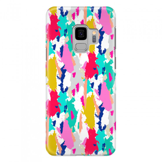 SAMSUNG - Galaxy S9 - 3D Snap Case - Paint Strokes
