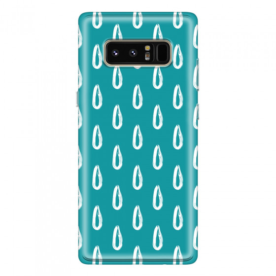 SAMSUNG - Galaxy Note 8 - Soft Clear Case - Pixel Drops