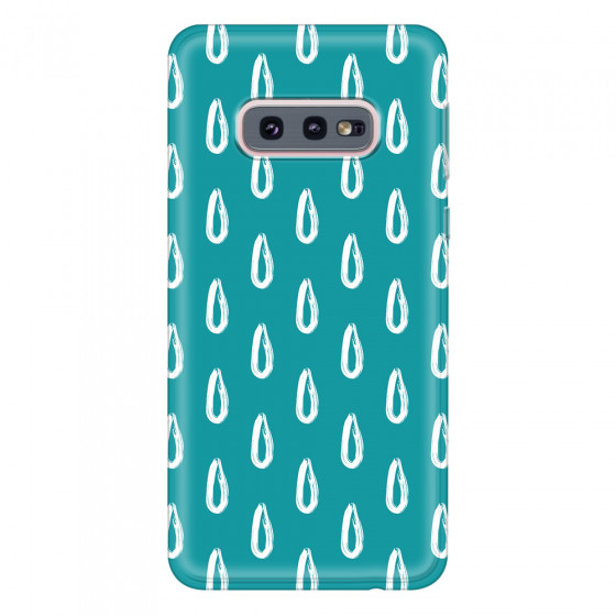 SAMSUNG - Galaxy S10e - Soft Clear Case - Pixel Drops