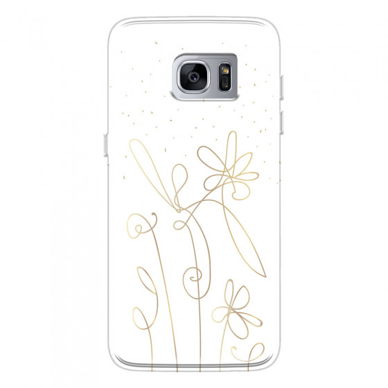 SAMSUNG - Galaxy S7 Edge - Soft Clear Case - Up To The Stars