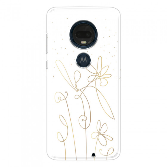 MOTOROLA by LENOVO - Moto G7 Plus - Soft Clear Case - Up To The Stars