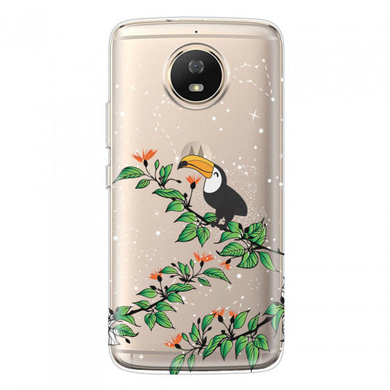 MOTOROLA by LENOVO - Moto G5s - Soft Clear Case - Me, The Stars And Toucan
