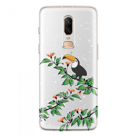 ONEPLUS - OnePlus 6 - Soft Clear Case - Me, The Stars And Toucan