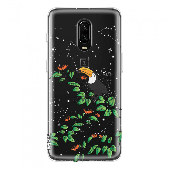 ONEPLUS - OnePlus 6T - Soft Clear Case - Me, The Stars And Toucan