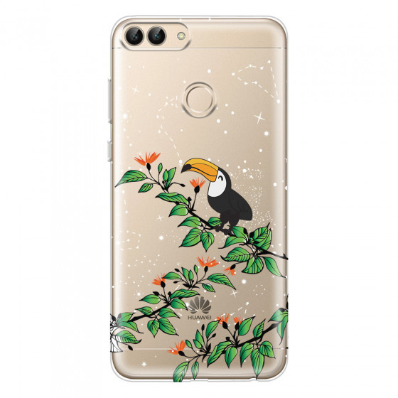 HUAWEI - P Smart 2018 - Soft Clear Case - Me, The Stars And Toucan