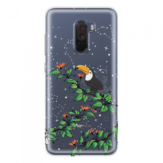 XIAOMI - Pocophone F1 - Soft Clear Case - Me, The Stars And Toucan