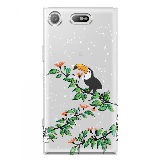 SONY - Sony XZ1 Compact - Soft Clear Case - Me, The Stars And Toucan