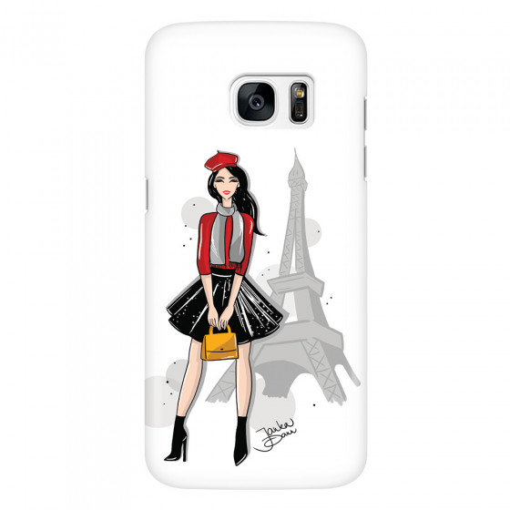 SAMSUNG - Galaxy S7 Edge - 3D Snap Case - Paris With Love