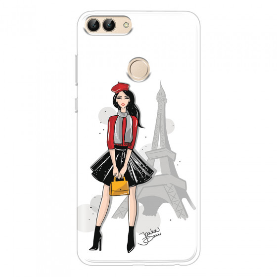 HUAWEI - P Smart 2018 - Soft Clear Case - Paris With Love