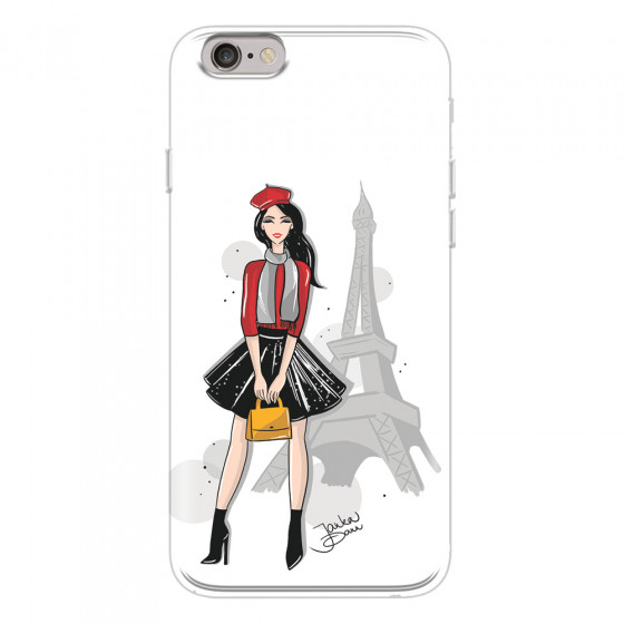APPLE - iPhone 6S Plus - Soft Clear Case - Paris With Love