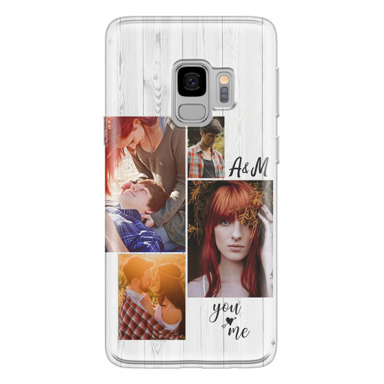 SAMSUNG - Galaxy S9 - Soft Clear Case - Love Arrow Memories