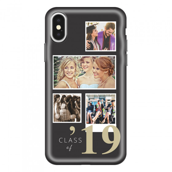 APPLE - iPhone X - Soft Clear Case - Graduation Time