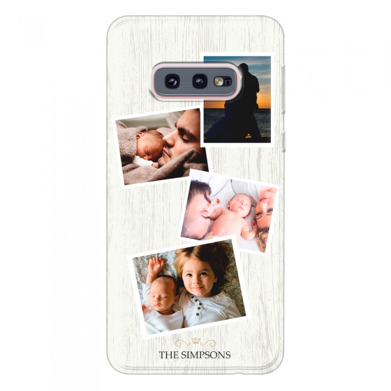 SAMSUNG - Galaxy S10e - Soft Clear Case - The Simpsons