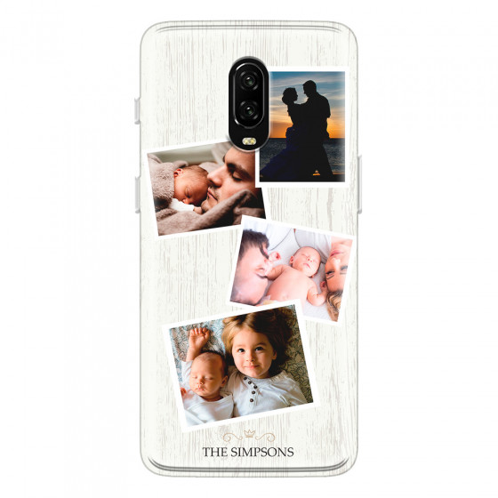 ONEPLUS - OnePlus 6T - Soft Clear Case - The Simpsons