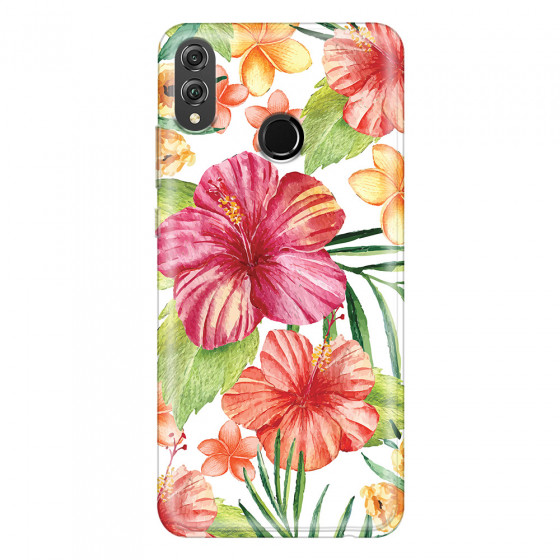 HONOR - Honor 8X - Soft Clear Case - Tropical Vibes