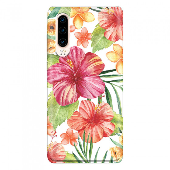 HUAWEI - P30 - Soft Clear Case - Tropical Vibes