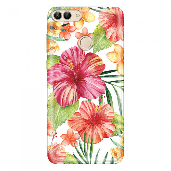 HUAWEI - P Smart 2018 - Soft Clear Case - Tropical Vibes