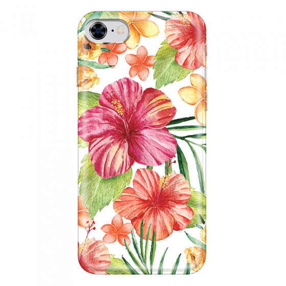 APPLE - iPhone 8 - Soft Clear Case - Tropical Vibes