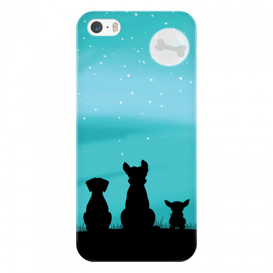 APPLE - iPhone 5S - 3D Snap Case - Dog's Desire Blue Sky
