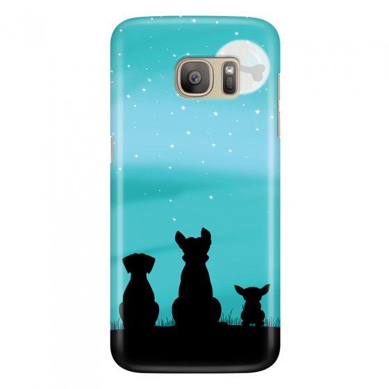 SAMSUNG - Galaxy S7 - 3D Snap Case - Dog's Desire Blue Sky
