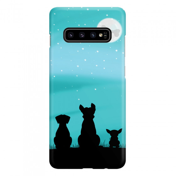 SAMSUNG - Galaxy S10 - 3D Snap Case - Dog's Desire Blue Sky