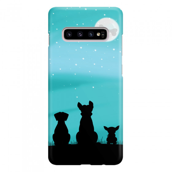 SAMSUNG - Galaxy S10 Plus - 3D Snap Case - Dog's Desire Blue Sky