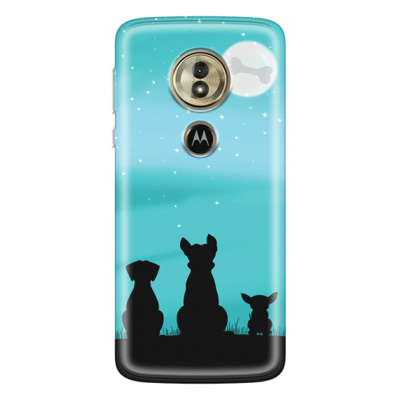 MOTOROLA by LENOVO - Moto G6 Play - Soft Clear Case - Dog's Desire Blue Sky