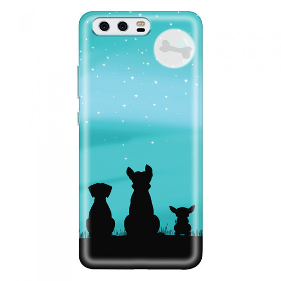 HUAWEI - P10 - Soft Clear Case - Dog's Desire Blue Sky