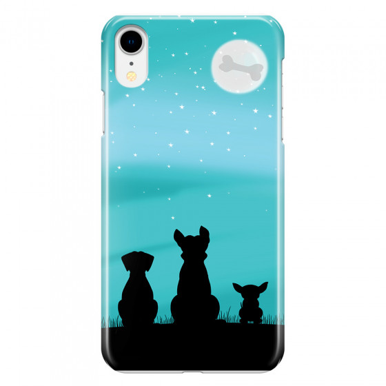 APPLE - iPhone XR - 3D Snap Case - Dog's Desire Blue Sky