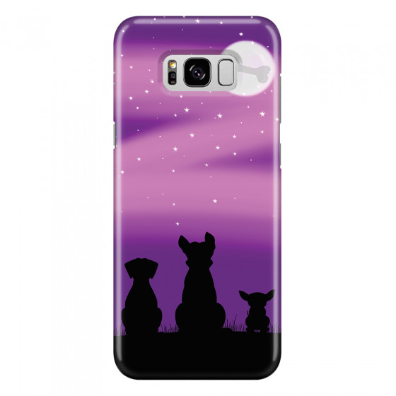 SAMSUNG - Galaxy S8 - 3D Snap Case - Dog's Desire Violet Sky