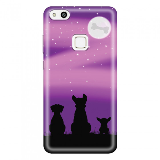 HUAWEI - P10 Lite - Soft Clear Case - Dog's Desire Violet Sky