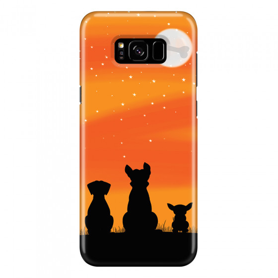 SAMSUNG - Galaxy S8 Plus - 3D Snap Case - Dog's Desire Orange Sky
