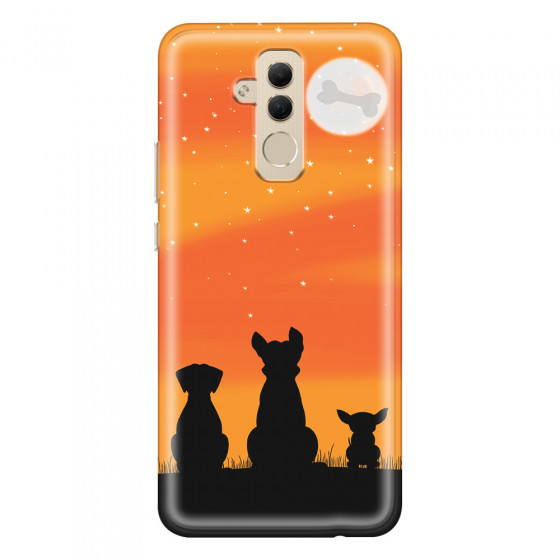 HUAWEI - Mate 20 Lite - Soft Clear Case - Dog's Desire Orange Sky