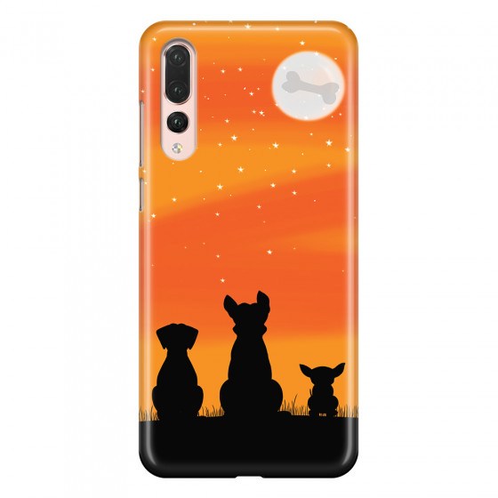 HUAWEI - P20 Pro - 3D Snap Case - Dog's Desire Orange Sky