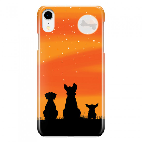 APPLE - iPhone XR - 3D Snap Case - Dog's Desire Orange Sky