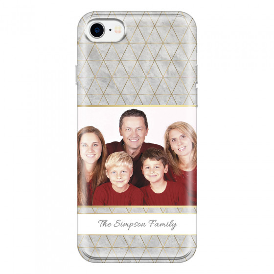 APPLE - iPhone 7 - Soft Clear Case - Happy Family